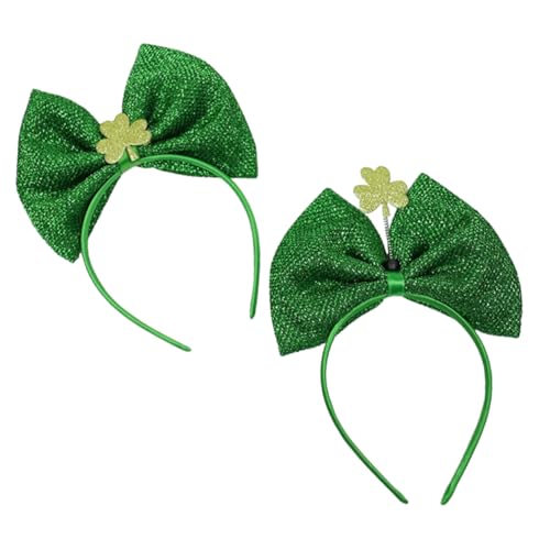 Baluue 2 Stücke Festival Haarreif für Erwachsene und Irisches Kleeblatt Design für Patrick Day und Festlichkeiten Dekorative Haarschmuck für Partys und Fotosessions Baluue 2 Stücke Festival Haarreif für Erwachsene und Irisches Kleeblatt Design für Patrick Day und Festlichkeiten Dekorative Haarschmuck für Partys und Fotosessions von Baluue