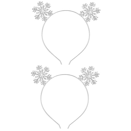 Baluue 2stücke Weihnachtlicher Schneeflocken Haarreif Für Erwachsene Festlicher Kopfschmuck Für Weihnachtsfeiern Kostüme Und Fotoshootings Baluue 2stücke Weihnachtlicher Schneeflocken Haarreif Für Erwachsene Festlicher Kopfschmuck Für Weihnachtsfeiern Kostüme Und Fotoshootings von Baluue