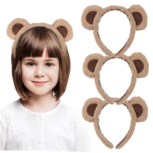 Baluue 3 Stück Niedliches Bärenohren Haarband Teiliges aus Flauschigem Tierohren Stirnband für Cosplay Partys Geburtstagsfeiern und Weihnachtsfeiern Weiches und Bequemes Haarschmuck Baluue 3 Stück Niedliches Bärenohren Haarband Teiliges aus Flauschigem Tierohren Stirnband für Cosplay Partys Geburtstagsfeiern und Weihnachtsfeiern Weiches und Bequemes Haarschmuck von Baluue