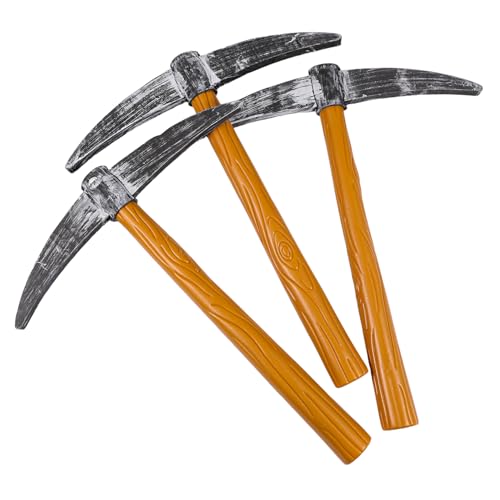 Baluue 3 Stück Teiliges Pickaxe Prop aus Leichtem Kunststoff und Schaum Kleine Spitzhacke Requisite für Zwergenkostüm für Party Bühnenauftritt und Karneval Langlebig und Handlich Baluue 3 Stück Teiliges Pickaxe Prop aus Leichtem Kunststoff und Schaum Kleine Spitzhacke Requisite für Zwergenkostüm für Party Bühnenauftritt und Karneval Langlebig und Handlich von Baluue
