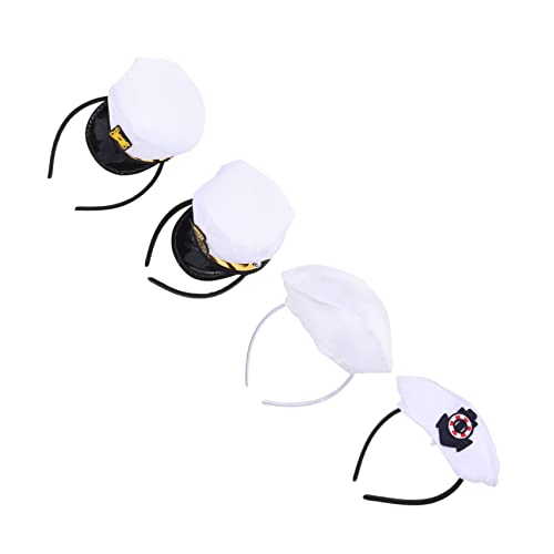 Baluue 4Stücke Teiliges Cosplay Kapitänsmütze Haarreif Matrosenhut für Halloween Weihnachten Partys Leicht Langlebig für Besondere Anlässe Baluue 4Stücke Teiliges Cosplay Kapitänsmütze Haarreif Matrosenhut für Halloween Weihnachten Partys Leicht Langlebig für Besondere Anlässe von Baluue