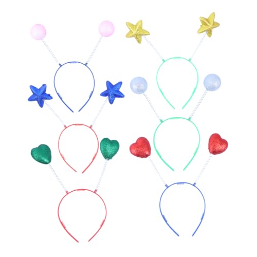 Baluue 6 Stück Teiliges Glitzer Ball Haarband Modisches Haaraccessoire für Partys Valentinstag und Cosplay Dekoration Bequem und Leicht für Besondere Anlässe Baluue 6 Stück Teiliges Glitzer Ball Haarband Modisches Haaraccessoire für Partys Valentinstag und Cosplay Dekoration Bequem und Leicht für Besondere Anlässe von Baluue
