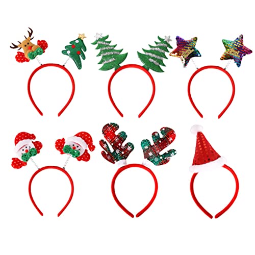 Baluue 6 Stück Teiliges Weihnachts Kinderhaarband mit Xmas Elementen Leichter Dekorativer Haarschmuck für Mädchen Festliche Stirnbänder Geeignet für Weihnachtsfeiern und Bühnenauftritte Baluue 6 Stück Teiliges Weihnachts Kinderhaarband mit Xmas Elementen Leichter Dekorativer Haarschmuck für Mädchen Festliche Stirnbänder Geeignet für Weihnachtsfeiern und Bühnenauftritte von Baluue