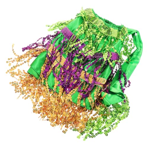 Baluue Bauchtanz-outfit, Pailletten-röhrenoberteil, Fransen-röhrenoberteil, Partykostüm, Mardi-gras-hemd Für Frauen, Festival-party, Metallic-crop-top, Glitzerndes Röhrenoberteil, Baluue Bauchtanz-outfit, Pailletten-röhrenoberteil, Fransen-röhrenoberteil, Partykostüm, Mardi-gras-hemd Für Frauen, Festival-party, Metallic-crop-top, Glitzerndes Röhrenoberteil, von Baluue