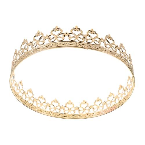 Baluue Goldene Mittelalterliche Königskrone Herren Leichte Robuste Tiara Minimalistisches Cosplay und Kostüm Accessoire für Halloween Theater Hochzeiten und Partys Baluue Goldene Mittelalterliche Königskrone Herren Leichte Robuste Tiara Minimalistisches Cosplay und Kostüm Accessoire für Halloween Theater Hochzeiten und Partys von Baluue