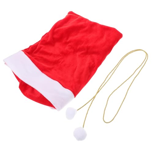 Baluue Großer Weihnachtsmann Geschenksack Robuster Kordelzug Beutel für Weihnachtsgeschenke Jumbo Candy Bag Vielseitiger Nikolaussack für Festliche Geschenkverpackung Baluue Großer Weihnachtsmann Geschenksack Robuster Kordelzug Beutel für Weihnachtsgeschenke Jumbo Candy Bag Vielseitiger Nikolaussack für Festliche Geschenkverpackung von Baluue