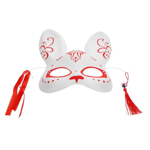 Baluue Halbgesichts-fuchsmasken für Frauen Tier-cosplay-maske mit Augenlöchern Leichte Festliche Halloween-maske Multifunktionale Maskerade für Party und Festival Baluue Halbgesichts-fuchsmasken für Frauen Tier-cosplay-maske mit Augenlöchern Leichte Festliche Halloween-maske Multifunktionale Maskerade für Party und Festival von Baluue