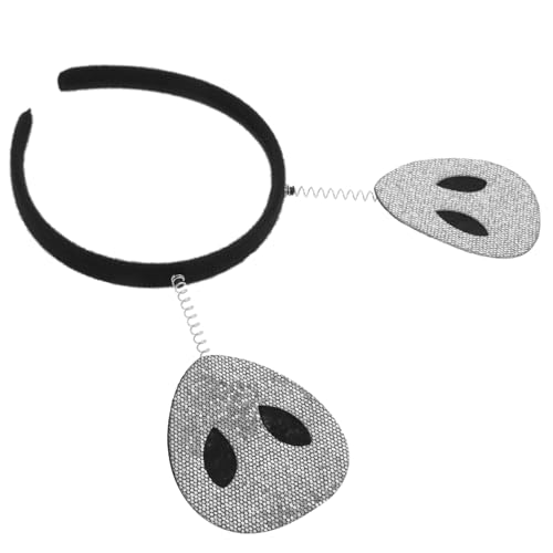 Baluue Halloween Außerirdischer Antennen Haarreif Silber Holografisch Flexibel für Erwachsene Weltraum Kostüm Party Bühnenauftritt Baluue Halloween Außerirdischer Antennen Haarreif Silber Holografisch Flexibel für Erwachsene Weltraum Kostüm Party Bühnenauftritt von Baluue
