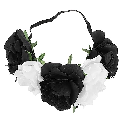 Baluue Halloween Haarband mit Elastischem Rosenblüten Design Leichter Langlebiger Haarschmuck für Damen Komfortabel Ganztägig Tragbar für Festival Karneval und Kostümfeiern Baluue Halloween Haarband mit Elastischem Rosenblüten Design Leichter Langlebiger Haarschmuck für Damen Komfortabel Ganztägig Tragbar für Festival Karneval und Kostümfeiern von Baluue