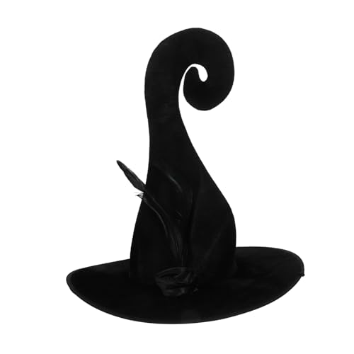 Baluue Halloween Hexenhut Damen Leichter Bequemer Festlicher Hexenhut mit Klassischem Halloween Design Vielseitig für Kostüm Party Cosplay und Karneval Geeignet Zufällige Baluue Halloween Hexenhut Damen Leichter Bequemer Festlicher Hexenhut mit Klassischem Halloween Design Vielseitig für Kostüm Party Cosplay und Karneval Geeignet Zufällige von Baluue
