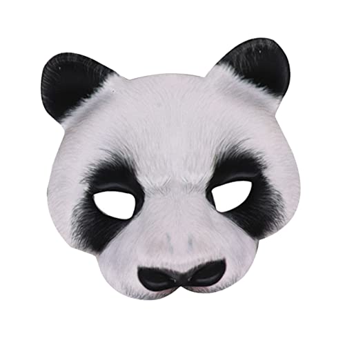 Baluue Halloween Panda Maske Tiermaske für Cosplay Accessoire für Halloween Partys Exquisites Design Langlebig für Festlichkeiten Baluue Halloween Panda Maske Tiermaske für Cosplay Accessoire für Halloween Partys Exquisites Design Langlebig für Festlichkeiten von Baluue