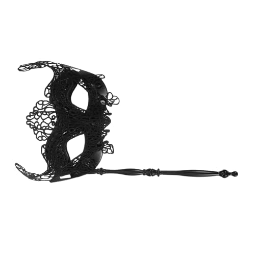 Baluue Handgehaltene Fuchs Maske Cosplay Party Masquerade Maskerade für Damen Leichtes Material Wiederverwendbar Halloween Karneval Tanzkostüm Accessoire von Baluue