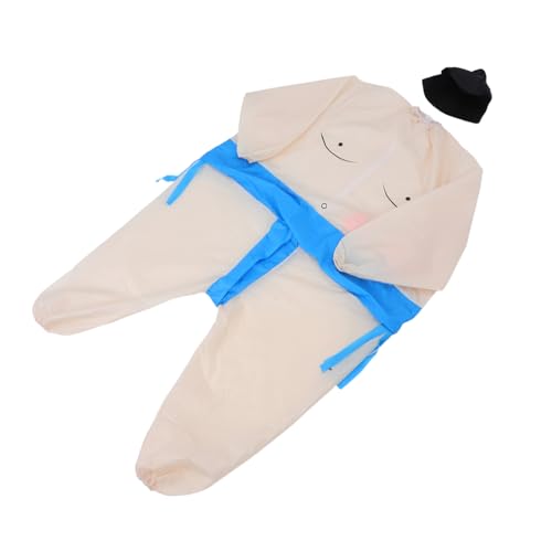Baluue Inflatable Wrestler Kostüm für Erwachsene Leichtes Humorvolles Aufblasbares Sumoringer Outfit Unisex Bequeme Partyverkleidung für Halloween und Karneval von Baluue