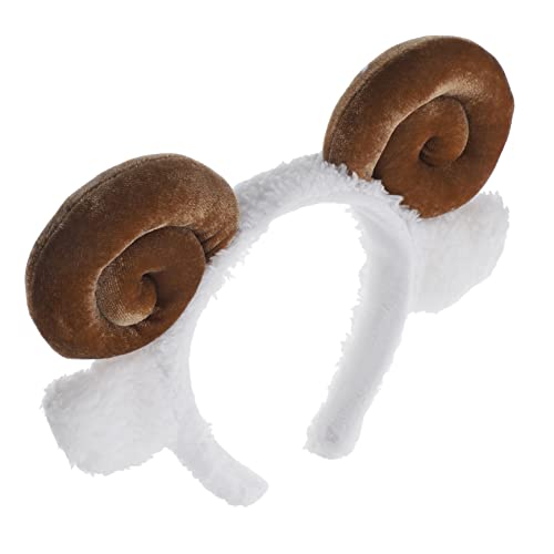 Baluue Kaffee Schofar Haarreifen Mit Entzückenden Schafhorn Ohren Verstellbares Stirnband Für Partys Und Kostüme Ideal Für Erwachsene Und Perfektes Dekorationszubehör Für Einzigartige Baluue Kaffee Schofar Haarreifen Mit Entzückenden Schafhorn Ohren Verstellbares Stirnband Für Partys Und Kostüme Ideal Für Erwachsene Und Perfektes Dekorationszubehör Für Einzigartige von Baluue