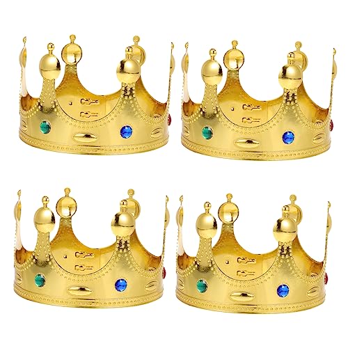 Baluue Königskronen Für Geburtstagsfeiern Goldene Kostümkrone Für Krone Für Prinz Und Prinzessin Perfekte Partyaccessoires Für Kostümpartys Und Feiern Baluue Königskronen Für Geburtstagsfeiern Goldene Kostümkrone Für Krone Für Prinz Und Prinzessin Perfekte Partyaccessoires Für Kostümpartys Und Feiern von Baluue