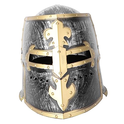 Baluue Krieger Helm Cosplay Mütze Festival Kostüm Accessoire für Karneval und Geburtstagsfeier Dekorativer Geruchsfreier Kopfschmuck für Urlaub und Party Baluue Krieger Helm Cosplay Mütze Festival Kostüm Accessoire für Karneval und Geburtstagsfeier Dekorativer Geruchsfreier Kopfschmuck für Urlaub und Party von Baluue