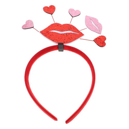 Baluue Liebe Stirnband Herz Kostüm Stirnband Valentinstag Kostüm Valentinstag Haarzubehör Kostüm Damen Herz-kopf-bopper Haarreifen Mit Glitzerherzen Valentinstagkostüm Feder Rot Baluue Liebe Stirnband Herz Kostüm Stirnband Valentinstag Kostüm Valentinstag Haarzubehör Kostüm Damen Herz-kopf-bopper Haarreifen Mit Glitzerherzen Valentinstagkostüm Feder Rot von Baluue