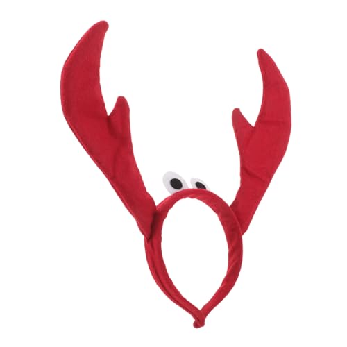 Baluue Lustiges Hummer Stirnband mit Elastischem Haarreifen für Erwachsene und Realistisches Hummer Design mit Großen Augen Vielseitiges Kostüm Accessoire für Halloween Cosplay und Baluue Lustiges Hummer Stirnband mit Elastischem Haarreifen für Erwachsene und Realistisches Hummer Design mit Großen Augen Vielseitiges Kostüm Accessoire für Halloween Cosplay und von Baluue
