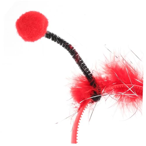 Baluue Marienkäfer Kostüm Mädchen Flügel Headband Tüllrock Faschingskostüm Leicht Bequem Vielseitig für Karneval Bühne Party von Baluue