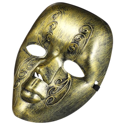 Baluue Maskenmaske Vollgesichtsmaske Aus Kunststoff Griechisch-Römische Maske Für Männer Maskerade Karneval Comedy Party Halloween Baluue Maskenmaske Vollgesichtsmaske Aus Kunststoff Griechisch-Römische Maske Für Männer Maskerade Karneval Comedy Party Halloween von Baluue