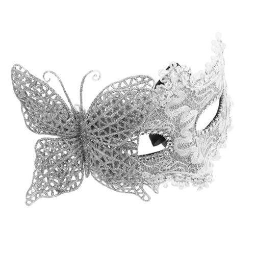 Baluue Masquerade Maske für Männer und Frauen Halbe Gesichtsmaske mit Drachenmotiv Atmungsaktives Design Langlebig und Pflegeleicht für Karneval und Kostümpartys von Baluue