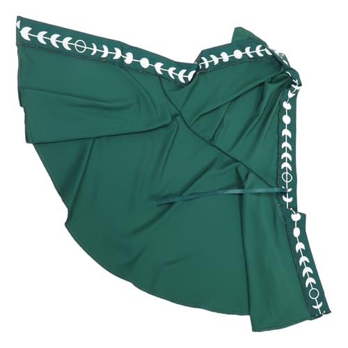 Baluue Mittelalterlicher Umhang mit Kapuze Grün Leichter Renaissance-kostüm Cape für Halloween Atmungsaktiv und Elegant Geeignet für Herren und Damen bei Kostümfesten und Rollenspielen von Baluue