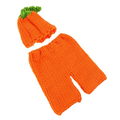 Baluue Neugeborenen Strampler Halloween Kürbis Motiv Atmungsaktive Baumwolle Weiche Kleidung Monate Fotorequisiten Unisex von Baluue