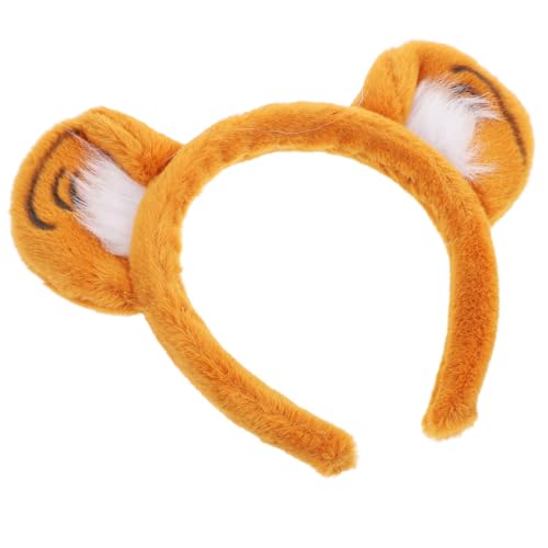 Baluue Niedliches Tiger Ohren Stirnband aus Verstellbar Bequem und Langlebig für Halloween Karneval Party und Bühnenauftritte Mädchen Haarband Tierhaarreif Accessoire von Baluue