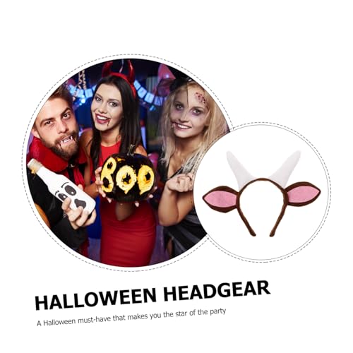 Baluue Plüsch Tierhörner Stirnband mit Ziegenohren Weiches Haarband für Erwachsene Vielseitiges Kostümzubehör für Halloween Weihnachten Festival Themenparty Baluue Plüsch Tierhörner Stirnband mit Ziegenohren Weiches Haarband für Erwachsene Vielseitiges Kostümzubehör für Halloween Weihnachten Festival Themenparty von Baluue