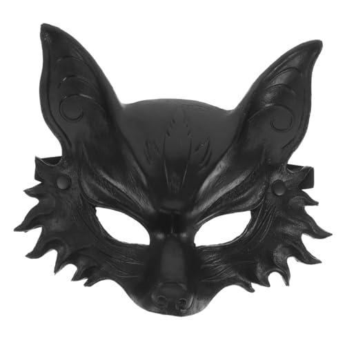 Baluue Realistische DIY Halloween Wolfsmaske aus Leichtem Pu-schaumstoff Komfortabel und Langlebig Unisex für Karneval Maskerade Kostüm und Gruselige Halloween Dekorationen Geeignet von Baluue