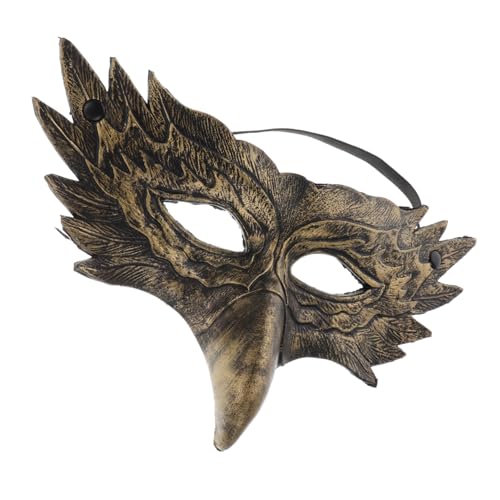 Baluue Realistische Vogel Maske aus Leichtem Pu- Ergonomisch Geformt Bequem und Langlebig für Halloween Karneval Cosplay und Faschingskostüme Elastisches Band für Sicheren Sitz bei Festen von Baluue