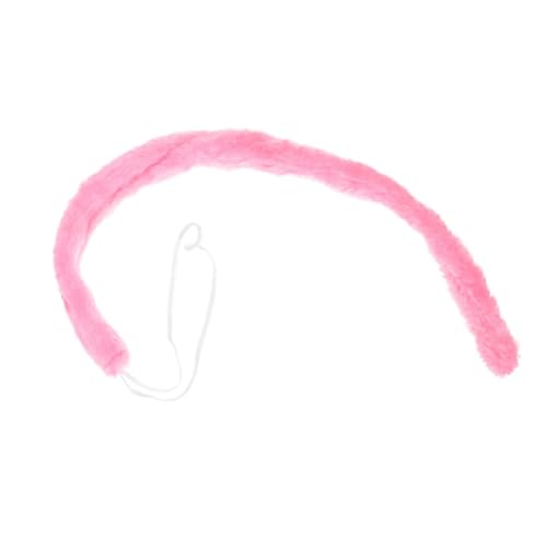 Baluue Realistischer Rosa Schweineschwanz Cosplay-Accessoire Verstellbar Leicht und Sanft für Erwachsene für Halloween Party-Kostüme Baluue Realistischer Rosa Schweineschwanz Cosplay-Accessoire Verstellbar Leicht und Sanft für Erwachsene für Halloween Party-Kostüme von Baluue