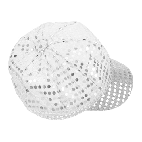 Baluue Retro Disco Pailletten Mütze mit Weichem Futter Glitzernde Jahre Achtkantkappe für Bühnenauftritte Partys und Dekoratives Disco Hut Ornament Baluue Retro Disco Pailletten Mütze mit Weichem Futter Glitzernde Jahre Achtkantkappe für Bühnenauftritte Partys und Dekoratives Disco Hut Ornament von Baluue