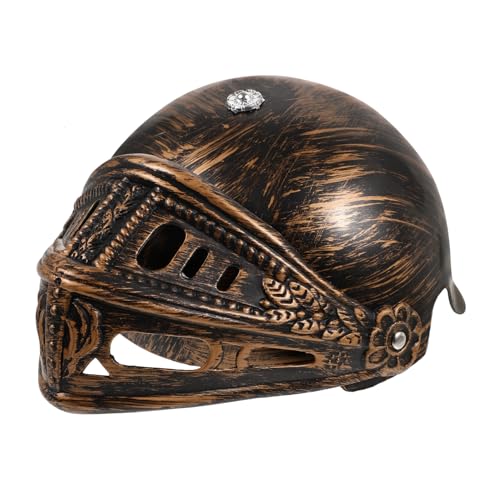 Baluue Römischer Kostümhelm Mittelalterlicher Krieger Helm für Karneval Fasching Cosplay Jungen Mädchen Verkleidung Zubehör von Baluue