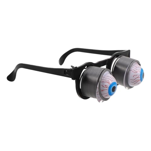 Baluue Springloaded Halloween Augapfel Brille Lustige Party Deko Accessoire für Gruselspaß und Überraschungen bei Halloween Kindergeburtstag und Festen von Baluue