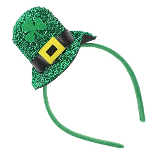 Baluue Stirnband Winziges Kobold-stirnband Mädchen Erwachsene St. Patricks Day Partyzubehör Kleeblatt-haarreifen Festival-stirnbänder Festival-party- Grün Stoff Baluue Stirnband Winziges Kobold-stirnband Mädchen Erwachsene St. Patricks Day Partyzubehör Kleeblatt-haarreifen Festival-stirnbänder Festival-party- Grün Stoff von Baluue
