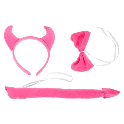 Baluue Teufelshörner Haarreif Damen Leichtes Bequemes Kopfband mit Einzigartigem Hörner Design Strapazierfähiges Material für Halloween Karneval und Kostümpartys Baluue Teufelshörner Haarreif Damen Leichtes Bequemes Kopfband mit Einzigartigem Hörner Design Strapazierfähiges Material für Halloween Karneval und Kostümpartys von Baluue