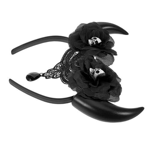 Baluue Teufelshörner Stirnband mit Elastisches Accessoire für Kostümpartys und Cosplay Events für Unvergessliche von Baluue