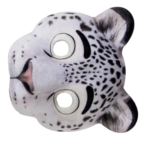 Baluue Tiermaske: Realistische Schneeleoparden-halbmaske Für Halloween, Karneval Und Kostümpartys – Eva-tier-cosplay-requisiten Mit Elastischem Band Baluue Tiermaske: Realistische Schneeleoparden-halbmaske Für Halloween, Karneval Und Kostümpartys – Eva-tier-cosplay-requisiten Mit Elastischem Band von Baluue