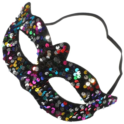 Baluue Venezianische Faschingsmaske mit Pailletten Kleine Spitze Maske Leichte und Robuste Maskerade für Damen Karneval Halloween Bühnenauftritt und Kostümparty Stilvolle Baluue Venezianische Faschingsmaske mit Pailletten Kleine Spitze Maske Leichte und Robuste Maskerade für Damen Karneval Halloween Bühnenauftritt und Kostümparty Stilvolle von Baluue