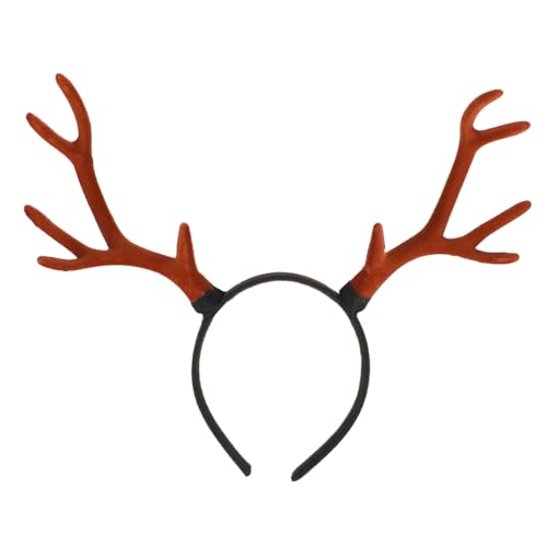 Baluue Weihnachten Rentier Geweih Haarreif Weiches Material Langlebiges Xmas Party Haarband für Erwachsene und Festlicher Kopfschmuck für Geburtstag Halloween Cosplay Baluue Weihnachten Rentier Geweih Haarreif Weiches Material Langlebiges Xmas Party Haarband für Erwachsene und Festlicher Kopfschmuck für Geburtstag Halloween Cosplay von Baluue