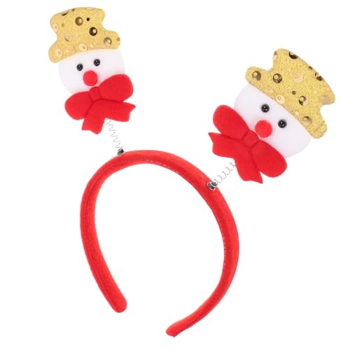 Baluue Weihnachtlicher Schneemann Stirnband Kopfschmuck Leichtes Party Haaraccessoire für Erwachsene und Festliche Xmas Dekoration Baluue Weihnachtlicher Schneemann Stirnband Kopfschmuck Leichtes Party Haaraccessoire für Erwachsene und Festliche Xmas Dekoration von Baluue