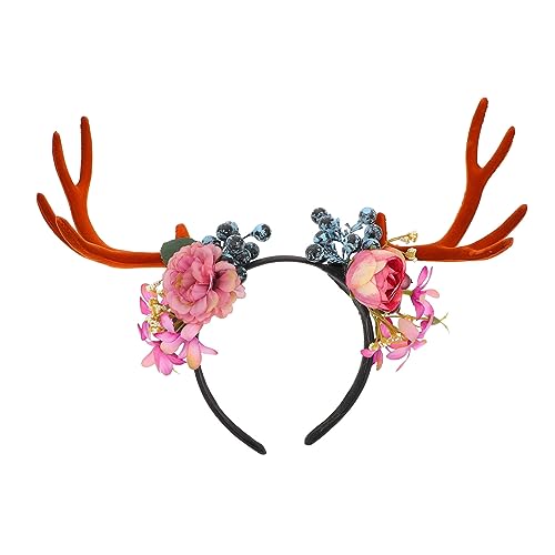 Baluue Weihnachtliches Geweih Haarband aus Hochwertigem Material Flexibler Party Kopfschmuck für Damen und Mädchen Langlebig Bequem für Weihnachtsfeiern und Festliche Anlässe Baluue Weihnachtliches Geweih Haarband aus Hochwertigem Material Flexibler Party Kopfschmuck für Damen und Mädchen Langlebig Bequem für Weihnachtsfeiern und Festliche Anlässe von Baluue