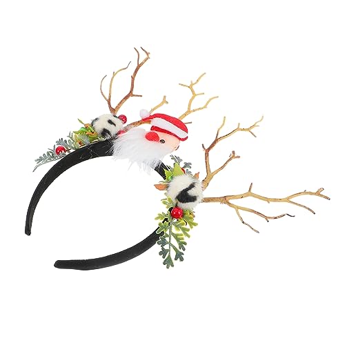 Baluue Weihnachtliches Rentier Geweih Haarreif Weihnachtskostüm Accessoire Damen Mädchen Haarschmuck Festlich Robust Baluue Weihnachtliches Rentier Geweih Haarreif Weihnachtskostüm Accessoire Damen Mädchen Haarschmuck Festlich Robust von Baluue