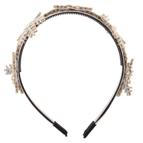 Baluue Weihnachtliches Schneeflocken Haarreif Leicht Bequem für Mädchen Party Festliches Haarschmuck Weihnachtsaccessoire Langlebig und Festlich Gestaltet Baluue Weihnachtliches Schneeflocken Haarreif Leicht Bequem für Mädchen Party Festliches Haarschmuck Weihnachtsaccessoire Langlebig und Festlich Gestaltet von Baluue