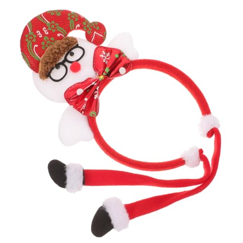 Baluue Weihnachtskopfband Schneemann Design Festliches Haaraccessoire für Erwachsene und Stilvolles Xmas Party Kostüm Auffälliges Winter Cosplay für Weihnachtsfeiern und Fotosessions von Baluue