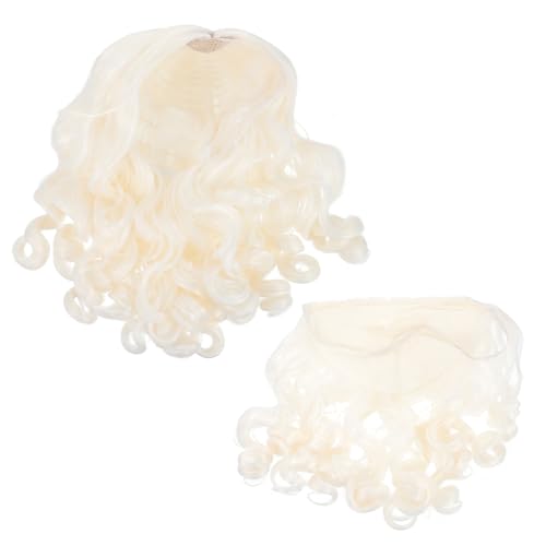Baluue Weihnachtsmann Perücke und Atmungsaktive Leichte Santa Claus Cosplay Requisiten mit Elastischem Band Langlebige Hochtemperaturfaser Passend für Erwachsene und Partydekoration Baluue Weihnachtsmann Perücke und Atmungsaktive Leichte Santa Claus Cosplay Requisiten mit Elastischem Band Langlebige Hochtemperaturfaser Passend für Erwachsene und Partydekoration von Baluue