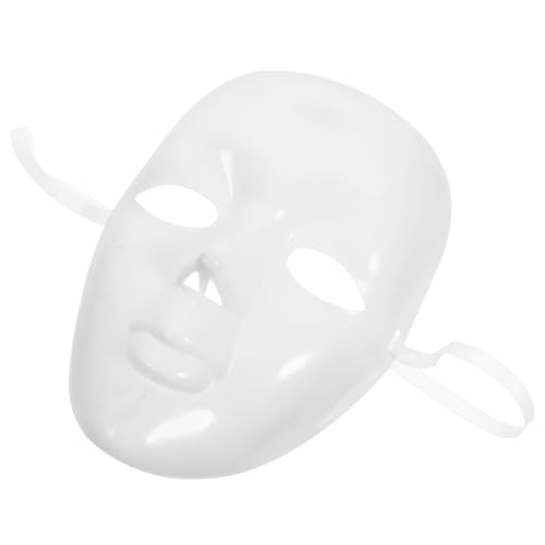 Baluue Weiße DIY Maske zum Bemalen Unbemalte Masquerade Requisite Stabile und Vielseitige Party und Cosplay Gesichtsmaske für Kreative Kostüme und Individuelle Gestaltung Baluue Weiße DIY Maske zum Bemalen Unbemalte Masquerade Requisite Stabile und Vielseitige Party und Cosplay Gesichtsmaske für Kreative Kostüme und Individuelle Gestaltung von Baluue