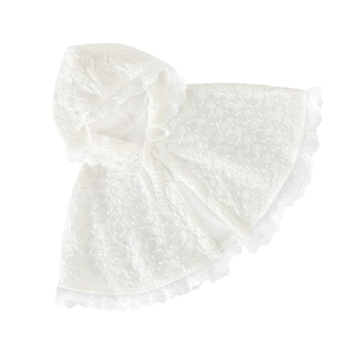Baluue Weißes Mädchen Spitzen-cape mit Uv-schutz Atmungsaktiver Leichter Umhang für Jahre Bequemes Langlebiges Kostümzubehör für Partys und Verkleidungen Baluue Weißes Mädchen Spitzen-cape mit Uv-schutz Atmungsaktiver Leichter Umhang für Jahre Bequemes Langlebiges Kostümzubehör für Partys und Verkleidungen von Baluue