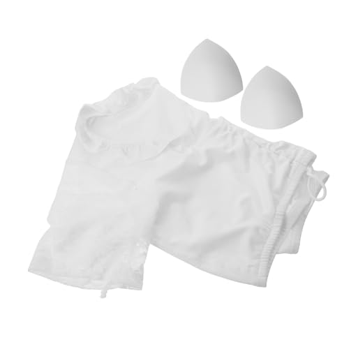 Baluue - kurzärmlige -Tops Partykostüm oktoberfest zubehör Oktoberfest-Kleidung Frauen Spitzenoberteile -Top für Damen Traditionelles Kostüm Polyester Weiß Baluue - kurzärmlige -Tops Partykostüm oktoberfest zubehör Oktoberfest-Kleidung Frauen Spitzenoberteile -Top für Damen Traditionelles Kostüm Polyester Weiß von Baluue